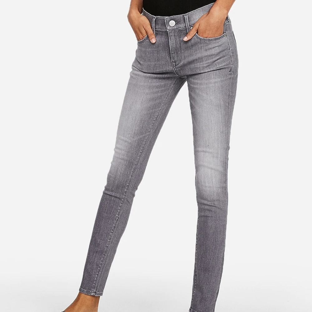 Express mid rise leggings jean
